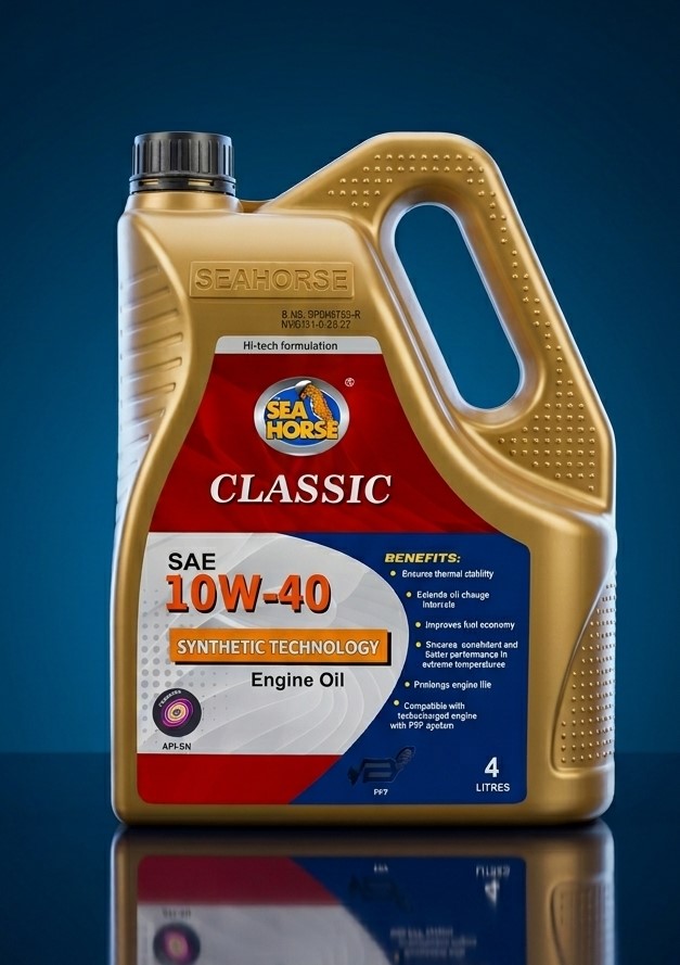 Seahorse Classic SAE 10W-40 Synthetic Technology Engine Oil