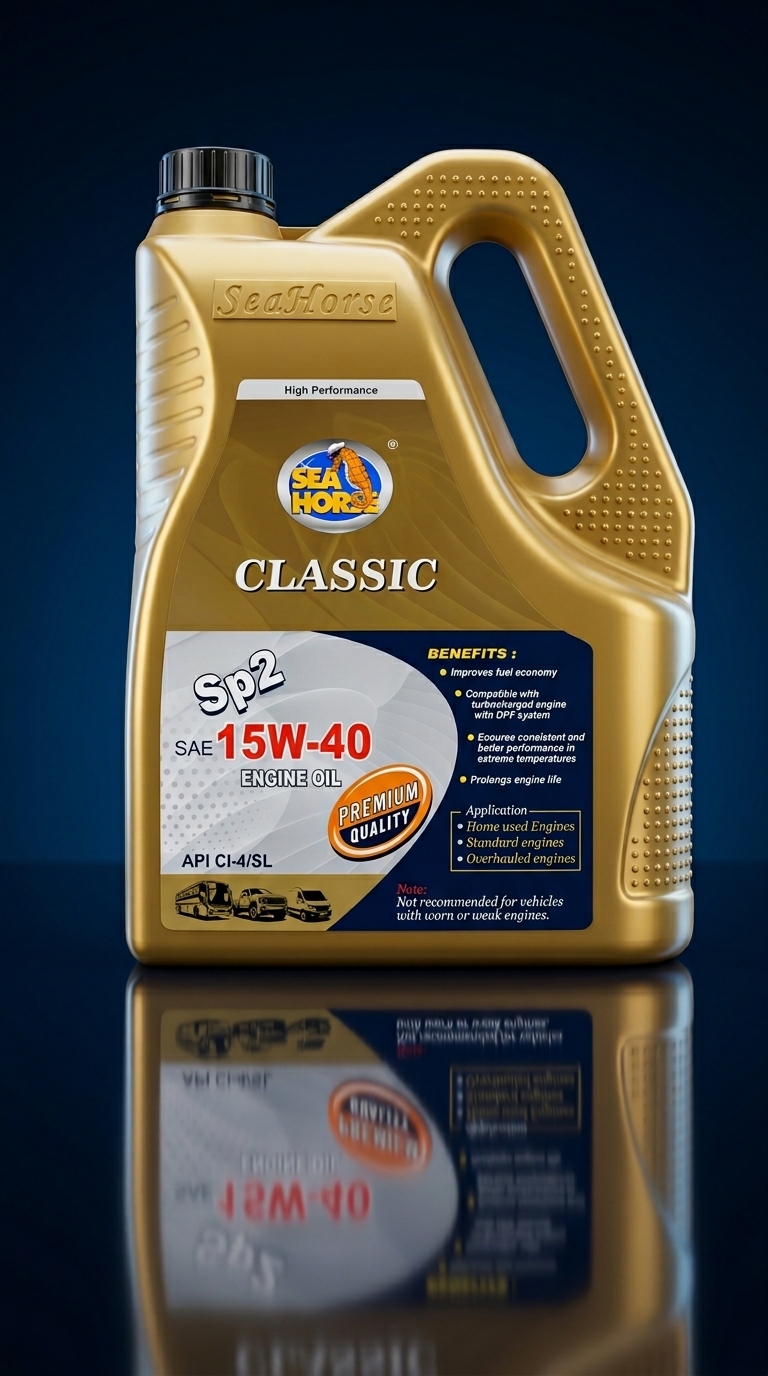 Seahorse Classic SP 2 SAE 15W-40 Premium Quality Engine Oil